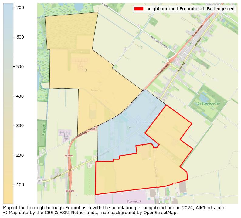 Image of the neighbourhood Froombosch Buitengebied at the map. This image is used as introduction to this page. This page shows a lot of information about the population in the neighbourhood Froombosch Buitengebied (such as the distribution by age groups of the residents, the composition of households, whether inhabitants are natives or Dutch with an immigration background, data about the houses (numbers, types, price development, use, type of property, ...) and more (car ownership, energy consumption, ...) based on open data from the Dutch Central Bureau of Statistics and various other sources!