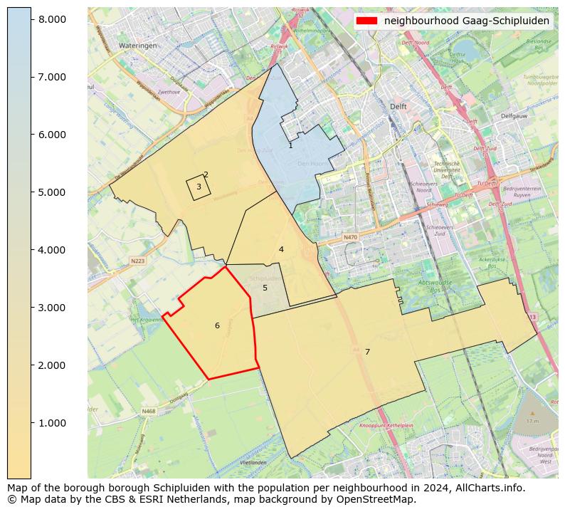 Image of the neighbourhood Gaag-Schipluiden at the map. This image is used as introduction to this page. This page shows a lot of information about the population in the neighbourhood Gaag-Schipluiden (such as the distribution by age groups of the residents, the composition of households, whether inhabitants are natives or Dutch with an immigration background, data about the houses (numbers, types, price development, use, type of property, ...) and more (car ownership, energy consumption, ...) based on open data from the Dutch Central Bureau of Statistics and various other sources!