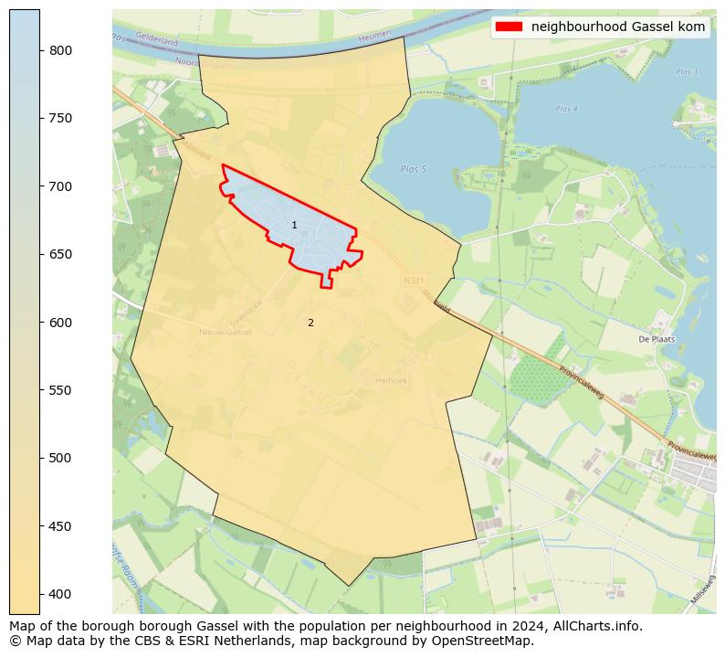 Image of the neighbourhood Gassel kom at the map. This image is used as introduction to this page. This page shows a lot of information about the population in the neighbourhood Gassel kom (such as the distribution by age groups of the residents, the composition of households, whether inhabitants are natives or Dutch with an immigration background, data about the houses (numbers, types, price development, use, type of property, ...) and more (car ownership, energy consumption, ...) based on open data from the Dutch Central Bureau of Statistics and various other sources!