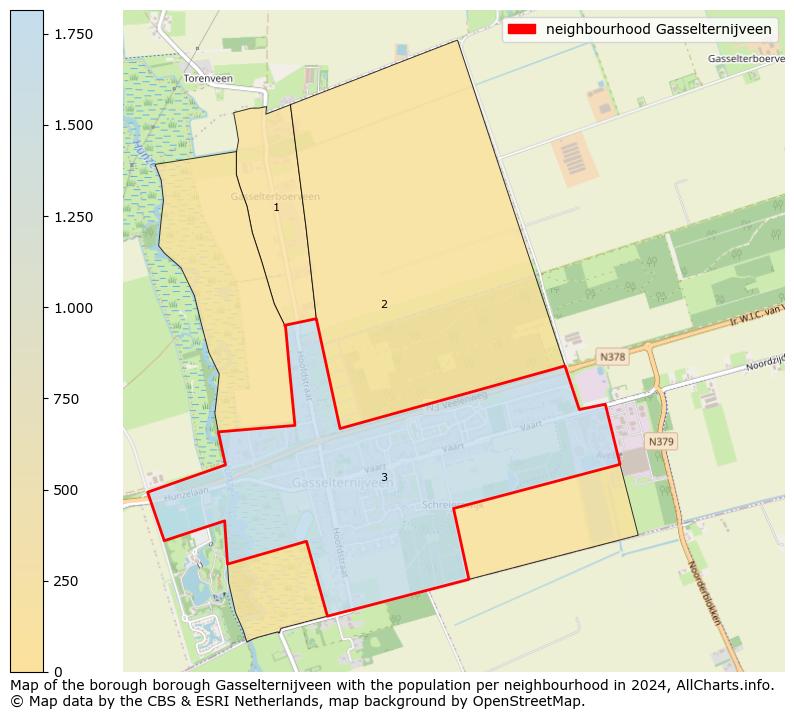 Image of the neighbourhood Gasselternijveen at the map. This image is used as introduction to this page. This page shows a lot of information about the population in the neighbourhood Gasselternijveen (such as the distribution by age groups of the residents, the composition of households, whether inhabitants are natives or Dutch with an immigration background, data about the houses (numbers, types, price development, use, type of property, ...) and more (car ownership, energy consumption, ...) based on open data from the Dutch Central Bureau of Statistics and various other sources!