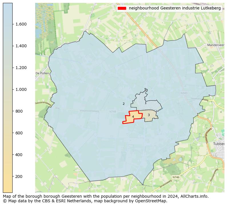 Image of the neighbourhood Geesteren industrie Lutkeberg at the map. This image is used as introduction to this page. This page shows a lot of information about the population in the neighbourhood Geesteren industrie Lutkeberg (such as the distribution by age groups of the residents, the composition of households, whether inhabitants are natives or Dutch with an immigration background, data about the houses (numbers, types, price development, use, type of property, ...) and more (car ownership, energy consumption, ...) based on open data from the Dutch Central Bureau of Statistics and various other sources!