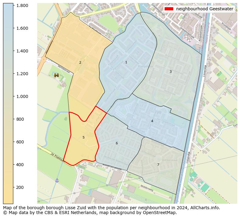 Image of the neighbourhood Geestwater at the map. This image is used as introduction to this page. This page shows a lot of information about the population in the neighbourhood Geestwater (such as the distribution by age groups of the residents, the composition of households, whether inhabitants are natives or Dutch with an immigration background, data about the houses (numbers, types, price development, use, type of property, ...) and more (car ownership, energy consumption, ...) based on open data from the Dutch Central Bureau of Statistics and various other sources!