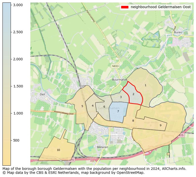 Image of the neighbourhood Geldermalsen Oost at the map. This image is used as introduction to this page. This page shows a lot of information about the population in the neighbourhood Geldermalsen Oost (such as the distribution by age groups of the residents, the composition of households, whether inhabitants are natives or Dutch with an immigration background, data about the houses (numbers, types, price development, use, type of property, ...) and more (car ownership, energy consumption, ...) based on open data from the Dutch Central Bureau of Statistics and various other sources!