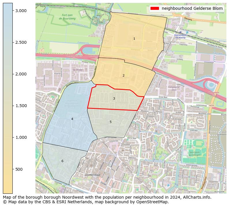 Image of the neighbourhood Gelderse Blom at the map. This image is used as introduction to this page. This page shows a lot of information about the population in the neighbourhood Gelderse Blom (such as the distribution by age groups of the residents, the composition of households, whether inhabitants are natives or Dutch with an immigration background, data about the houses (numbers, types, price development, use, type of property, ...) and more (car ownership, energy consumption, ...) based on open data from the Dutch Central Bureau of Statistics and various other sources!