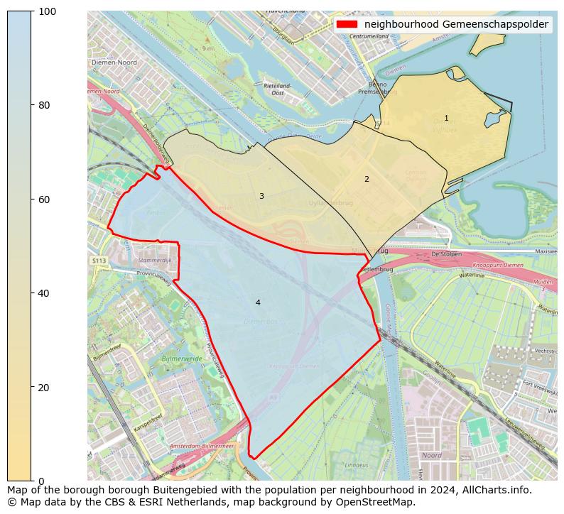 Image of the neighbourhood Gemeenschapspolder at the map. This image is used as introduction to this page. This page shows a lot of information about the population in the neighbourhood Gemeenschapspolder (such as the distribution by age groups of the residents, the composition of households, whether inhabitants are natives or Dutch with an immigration background, data about the houses (numbers, types, price development, use, type of property, ...) and more (car ownership, energy consumption, ...) based on open data from the Dutch Central Bureau of Statistics and various other sources!