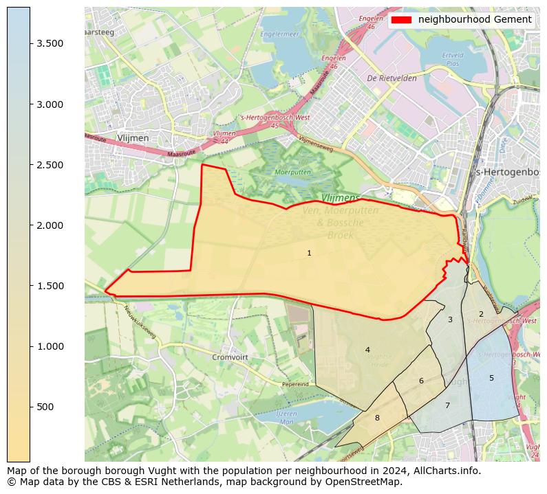 Image of the neighbourhood Gement at the map. This image is used as introduction to this page. This page shows a lot of information about the population in the neighbourhood Gement (such as the distribution by age groups of the residents, the composition of households, whether inhabitants are natives or Dutch with an immigration background, data about the houses (numbers, types, price development, use, type of property, ...) and more (car ownership, energy consumption, ...) based on open data from the Dutch Central Bureau of Statistics and various other sources!