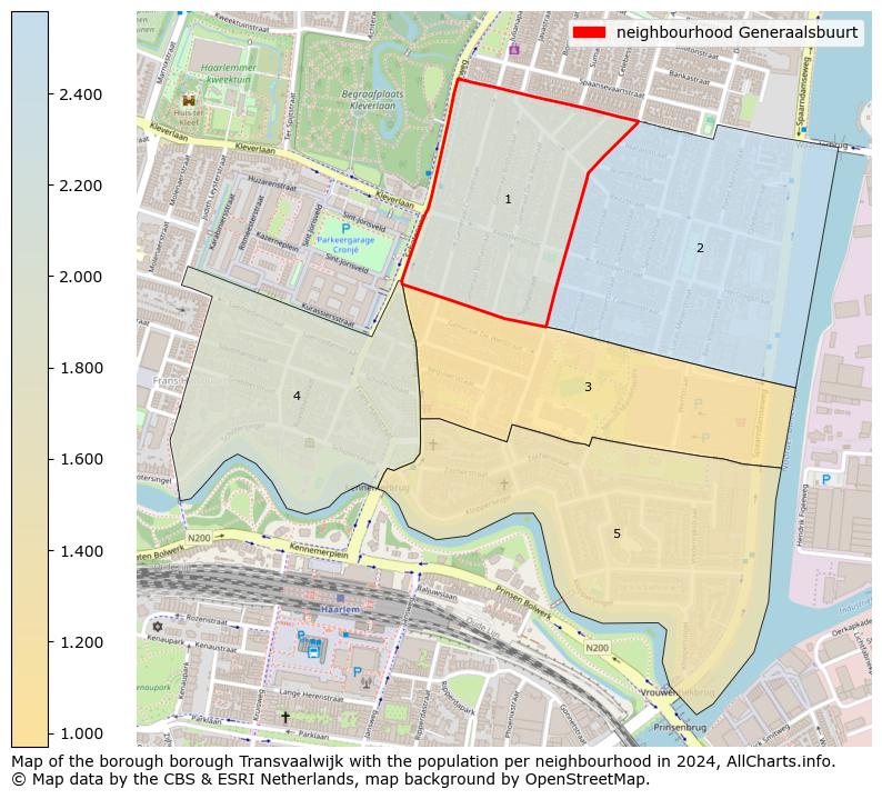 Image of the neighbourhood Generaalsbuurt at the map. This image is used as introduction to this page. This page shows a lot of information about the population in the neighbourhood Generaalsbuurt (such as the distribution by age groups of the residents, the composition of households, whether inhabitants are natives or Dutch with an immigration background, data about the houses (numbers, types, price development, use, type of property, ...) and more (car ownership, energy consumption, ...) based on open data from the Dutch Central Bureau of Statistics and various other sources!