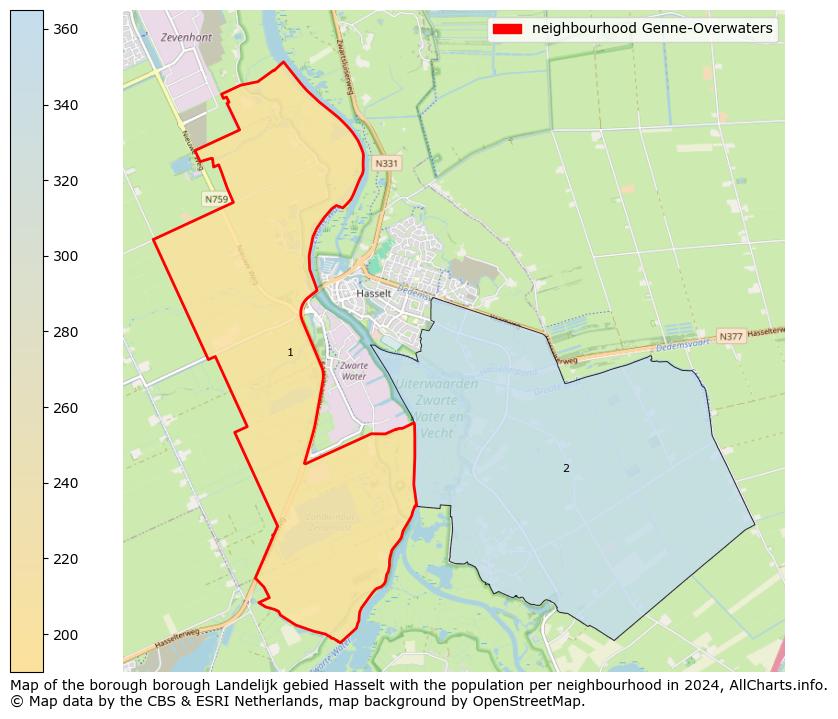 Image of the neighbourhood Genne-Overwaters at the map. This image is used as introduction to this page. This page shows a lot of information about the population in the neighbourhood Genne-Overwaters (such as the distribution by age groups of the residents, the composition of households, whether inhabitants are natives or Dutch with an immigration background, data about the houses (numbers, types, price development, use, type of property, ...) and more (car ownership, energy consumption, ...) based on open data from the Dutch Central Bureau of Statistics and various other sources!