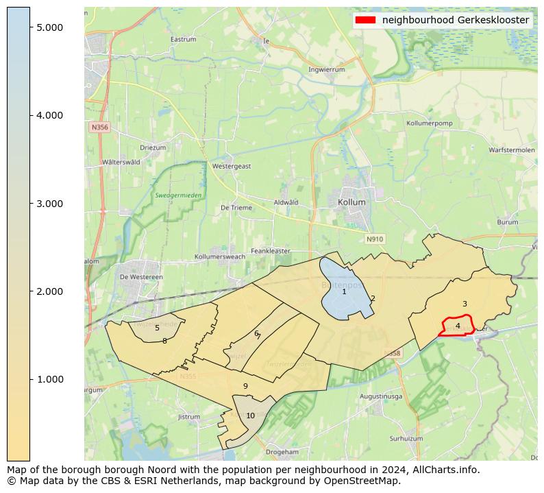 Image of the neighbourhood Gerkesklooster at the map. This image is used as introduction to this page. This page shows a lot of information about the population in the neighbourhood Gerkesklooster (such as the distribution by age groups of the residents, the composition of households, whether inhabitants are natives or Dutch with an immigration background, data about the houses (numbers, types, price development, use, type of property, ...) and more (car ownership, energy consumption, ...) based on open data from the Dutch Central Bureau of Statistics and various other sources!