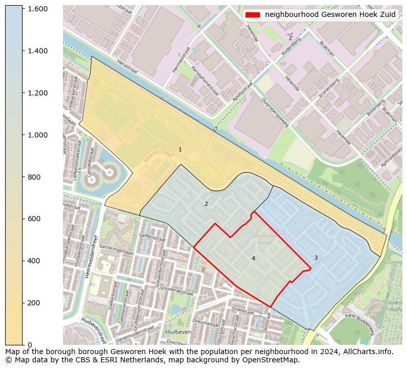 Image of the neighbourhood Gesworen Hoek Zuid at the map. This image is used as introduction to this page. This page shows a lot of information about the population in the neighbourhood Gesworen Hoek Zuid (such as the distribution by age groups of the residents, the composition of households, whether inhabitants are natives or Dutch with an immigration background, data about the houses (numbers, types, price development, use, type of property, ...) and more (car ownership, energy consumption, ...) based on open data from the Dutch Central Bureau of Statistics and various other sources!