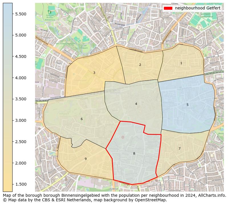 Image of the neighbourhood Getfert at the map. This image is used as introduction to this page. This page shows a lot of information about the population in the neighbourhood Getfert (such as the distribution by age groups of the residents, the composition of households, whether inhabitants are natives or Dutch with an immigration background, data about the houses (numbers, types, price development, use, type of property, ...) and more (car ownership, energy consumption, ...) based on open data from the Dutch Central Bureau of Statistics and various other sources!