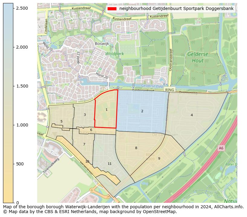 Image of the neighbourhood Getijdenbuurt Sportpark Doggersbank at the map. This image is used as introduction to this page. This page shows a lot of information about the population in the neighbourhood Getijdenbuurt Sportpark Doggersbank (such as the distribution by age groups of the residents, the composition of households, whether inhabitants are natives or Dutch with an immigration background, data about the houses (numbers, types, price development, use, type of property, ...) and more (car ownership, energy consumption, ...) based on open data from the Dutch Central Bureau of Statistics and various other sources!