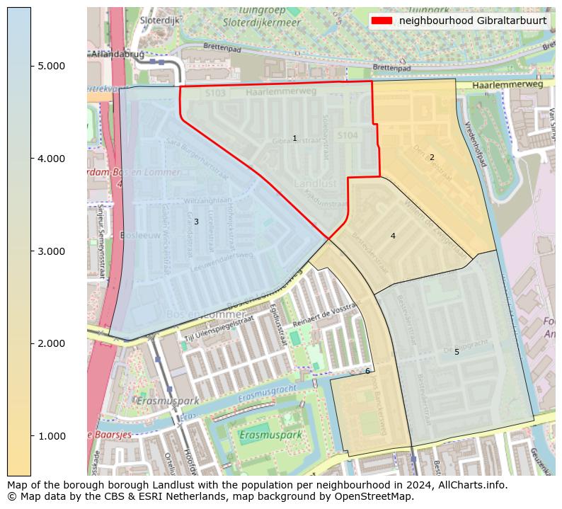 Image of the neighbourhood Gibraltarbuurt at the map. This image is used as introduction to this page. This page shows a lot of information about the population in the neighbourhood Gibraltarbuurt (such as the distribution by age groups of the residents, the composition of households, whether inhabitants are natives or Dutch with an immigration background, data about the houses (numbers, types, price development, use, type of property, ...) and more (car ownership, energy consumption, ...) based on open data from the Dutch Central Bureau of Statistics and various other sources!