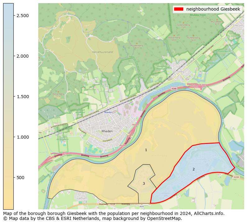 Image of the neighbourhood Giesbeek at the map. This image is used as introduction to this page. This page shows a lot of information about the population in the neighbourhood Giesbeek (such as the distribution by age groups of the residents, the composition of households, whether inhabitants are natives or Dutch with an immigration background, data about the houses (numbers, types, price development, use, type of property, ...) and more (car ownership, energy consumption, ...) based on open data from the Dutch Central Bureau of Statistics and various other sources!