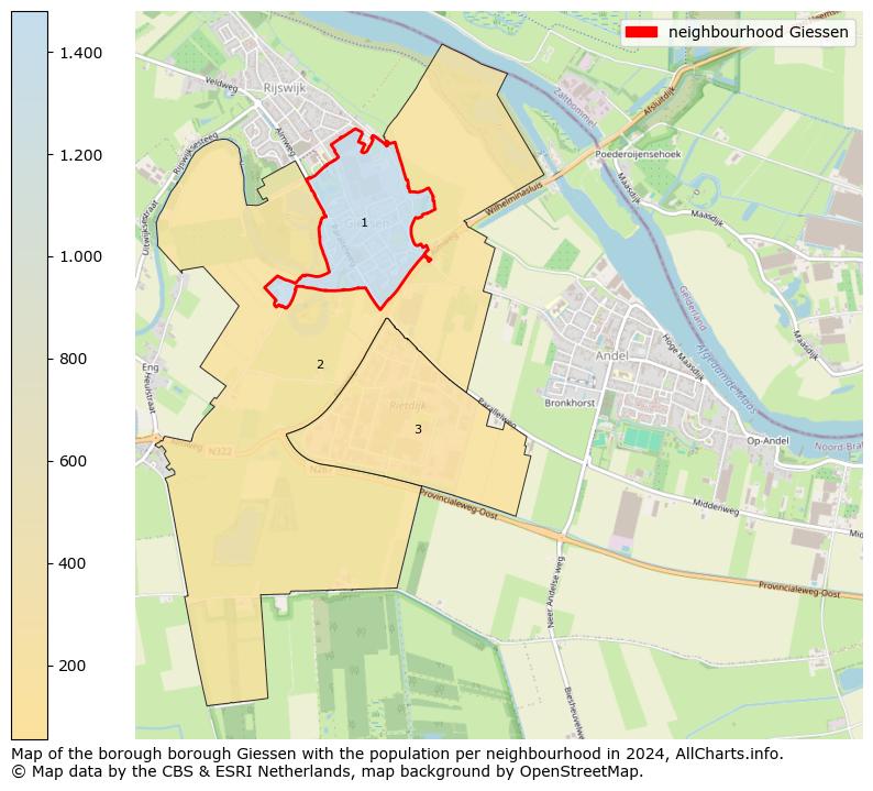 Image of the neighbourhood Giessen at the map. This image is used as introduction to this page. This page shows a lot of information about the population in the neighbourhood Giessen (such as the distribution by age groups of the residents, the composition of households, whether inhabitants are natives or Dutch with an immigration background, data about the houses (numbers, types, price development, use, type of property, ...) and more (car ownership, energy consumption, ...) based on open data from the Dutch Central Bureau of Statistics and various other sources!