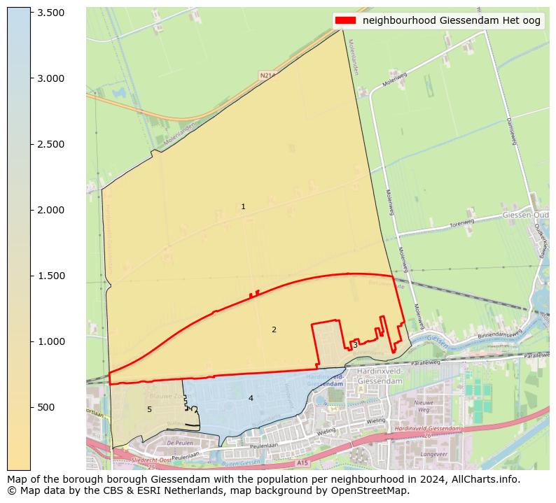 Image of the neighbourhood Giessendam Het oog at the map. This image is used as introduction to this page. This page shows a lot of information about the population in the neighbourhood Giessendam Het oog (such as the distribution by age groups of the residents, the composition of households, whether inhabitants are natives or Dutch with an immigration background, data about the houses (numbers, types, price development, use, type of property, ...) and more (car ownership, energy consumption, ...) based on open data from the Dutch Central Bureau of Statistics and various other sources!