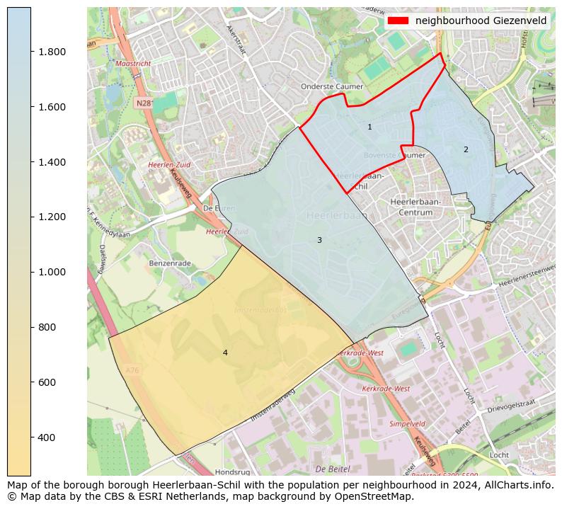 Image of the neighbourhood Giezenveld at the map. This image is used as introduction to this page. This page shows a lot of information about the population in the neighbourhood Giezenveld (such as the distribution by age groups of the residents, the composition of households, whether inhabitants are natives or Dutch with an immigration background, data about the houses (numbers, types, price development, use, type of property, ...) and more (car ownership, energy consumption, ...) based on open data from the Dutch Central Bureau of Statistics and various other sources!