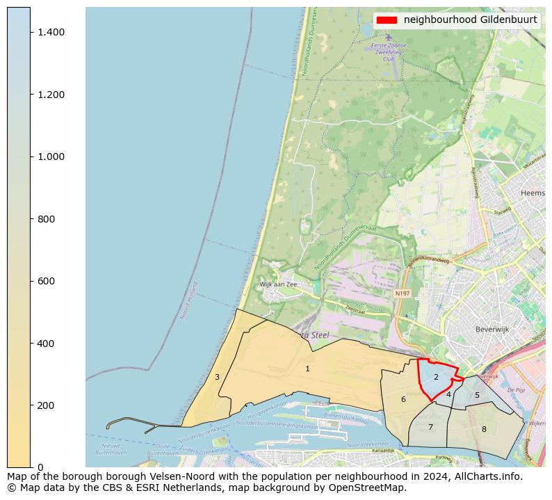 Image of the neighbourhood Gildenbuurt at the map. This image is used as introduction to this page. This page shows a lot of information about the population in the neighbourhood Gildenbuurt (such as the distribution by age groups of the residents, the composition of households, whether inhabitants are natives or Dutch with an immigration background, data about the houses (numbers, types, price development, use, type of property, ...) and more (car ownership, energy consumption, ...) based on open data from the Dutch Central Bureau of Statistics and various other sources!