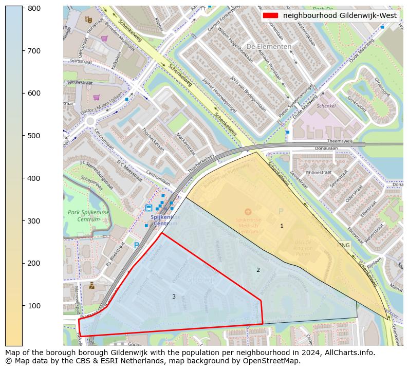 Image of the neighbourhood Gildenwijk-West at the map. This image is used as introduction to this page. This page shows a lot of information about the population in the neighbourhood Gildenwijk-West (such as the distribution by age groups of the residents, the composition of households, whether inhabitants are natives or Dutch with an immigration background, data about the houses (numbers, types, price development, use, type of property, ...) and more (car ownership, energy consumption, ...) based on open data from the Dutch Central Bureau of Statistics and various other sources!