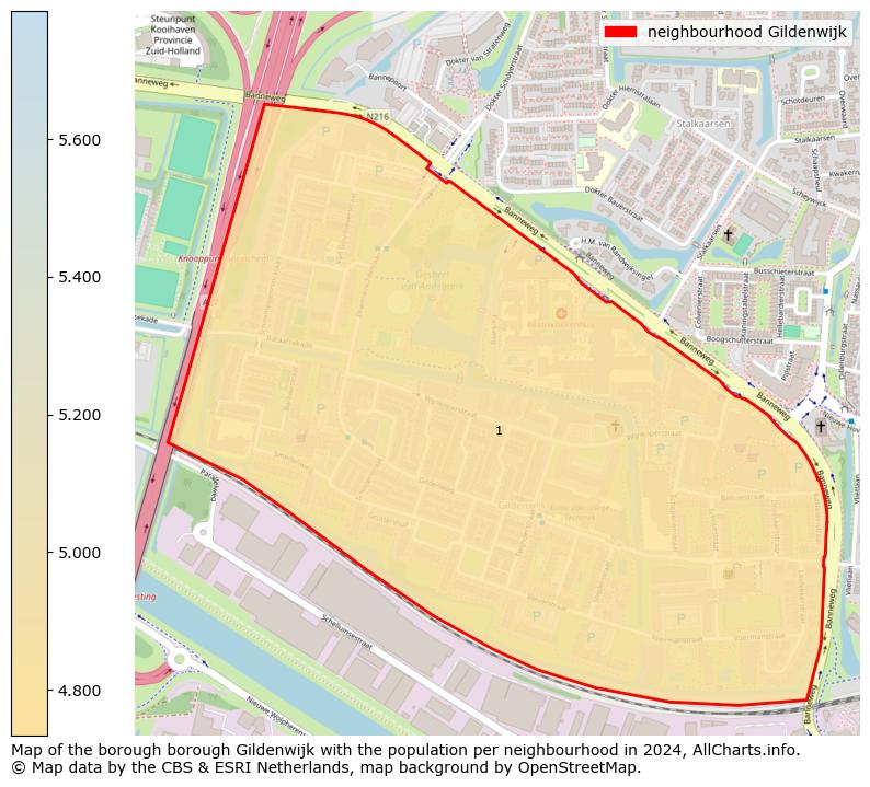 Image of the neighbourhood Gildenwijk at the map. This image is used as introduction to this page. This page shows a lot of information about the population in the neighbourhood Gildenwijk (such as the distribution by age groups of the residents, the composition of households, whether inhabitants are natives or Dutch with an immigration background, data about the houses (numbers, types, price development, use, type of property, ...) and more (car ownership, energy consumption, ...) based on open data from the Dutch Central Bureau of Statistics and various other sources!