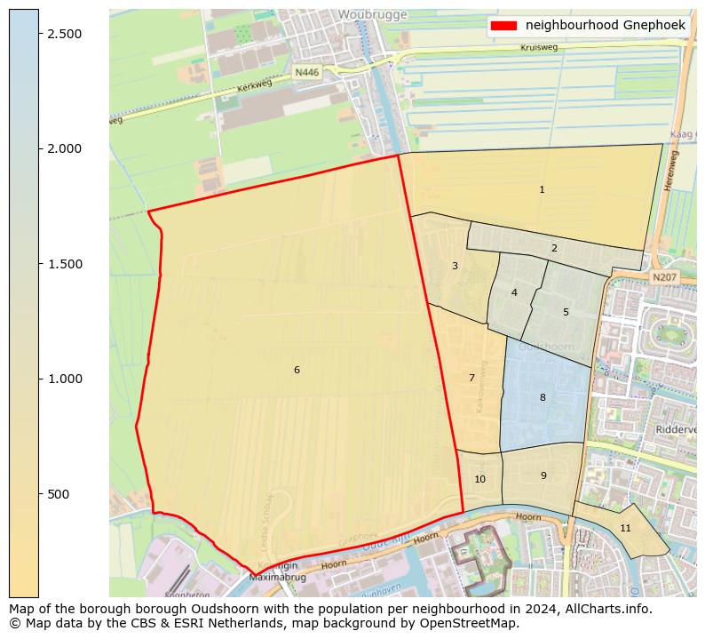 Image of the neighbourhood Gnephoek at the map. This image is used as introduction to this page. This page shows a lot of information about the population in the neighbourhood Gnephoek (such as the distribution by age groups of the residents, the composition of households, whether inhabitants are natives or Dutch with an immigration background, data about the houses (numbers, types, price development, use, type of property, ...) and more (car ownership, energy consumption, ...) based on open data from the Dutch Central Bureau of Statistics and various other sources!