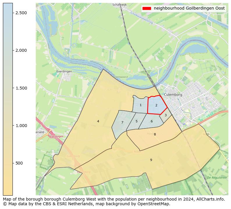 Image of the neighbourhood Goilberdingen Oost at the map. This image is used as introduction to this page. This page shows a lot of information about the population in the neighbourhood Goilberdingen Oost (such as the distribution by age groups of the residents, the composition of households, whether inhabitants are natives or Dutch with an immigration background, data about the houses (numbers, types, price development, use, type of property, ...) and more (car ownership, energy consumption, ...) based on open data from the Dutch Central Bureau of Statistics and various other sources!