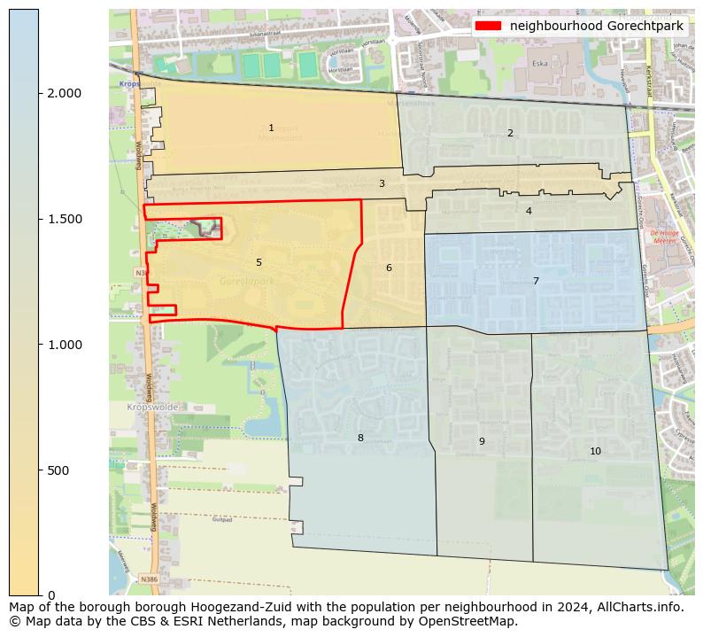 Image of the neighbourhood Gorechtpark at the map. This image is used as introduction to this page. This page shows a lot of information about the population in the neighbourhood Gorechtpark (such as the distribution by age groups of the residents, the composition of households, whether inhabitants are natives or Dutch with an immigration background, data about the houses (numbers, types, price development, use, type of property, ...) and more (car ownership, energy consumption, ...) based on open data from the Dutch Central Bureau of Statistics and various other sources!