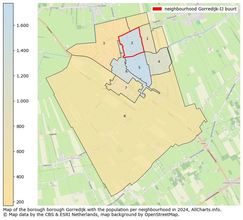 Image of the neighbourhood Gorredijk-IJ buurt at the map. This image is used as introduction to this page. This page shows a lot of information about the population in the neighbourhood Gorredijk-IJ buurt (such as the distribution by age groups of the residents, the composition of households, whether inhabitants are natives or Dutch with an immigration background, data about the houses (numbers, types, price development, use, type of property, ...) and more (car ownership, energy consumption, ...) based on open data from the Dutch Central Bureau of Statistics and various other sources!