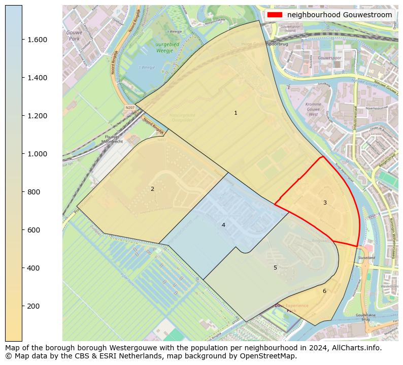 Image of the neighbourhood Gouwestroom at the map. This image is used as introduction to this page. This page shows a lot of information about the population in the neighbourhood Gouwestroom (such as the distribution by age groups of the residents, the composition of households, whether inhabitants are natives or Dutch with an immigration background, data about the houses (numbers, types, price development, use, type of property, ...) and more (car ownership, energy consumption, ...) based on open data from the Dutch Central Bureau of Statistics and various other sources!