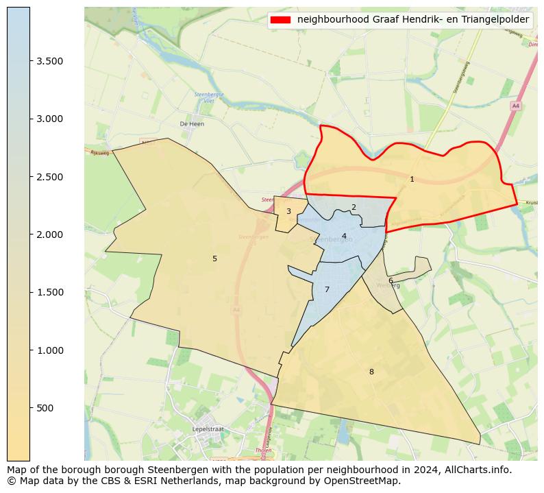 Image of the neighbourhood Graaf Hendrik- en Triangelpolder at the map. This image is used as introduction to this page. This page shows a lot of information about the population in the neighbourhood Graaf Hendrik- en Triangelpolder (such as the distribution by age groups of the residents, the composition of households, whether inhabitants are natives or Dutch with an immigration background, data about the houses (numbers, types, price development, use, type of property, ...) and more (car ownership, energy consumption, ...) based on open data from the Dutch Central Bureau of Statistics and various other sources!