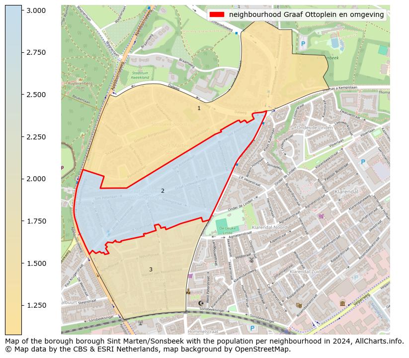 Image of the neighbourhood Graaf Ottoplein en omgeving at the map. This image is used as introduction to this page. This page shows a lot of information about the population in the neighbourhood Graaf Ottoplein en omgeving (such as the distribution by age groups of the residents, the composition of households, whether inhabitants are natives or Dutch with an immigration background, data about the houses (numbers, types, price development, use, type of property, ...) and more (car ownership, energy consumption, ...) based on open data from the Dutch Central Bureau of Statistics and various other sources!