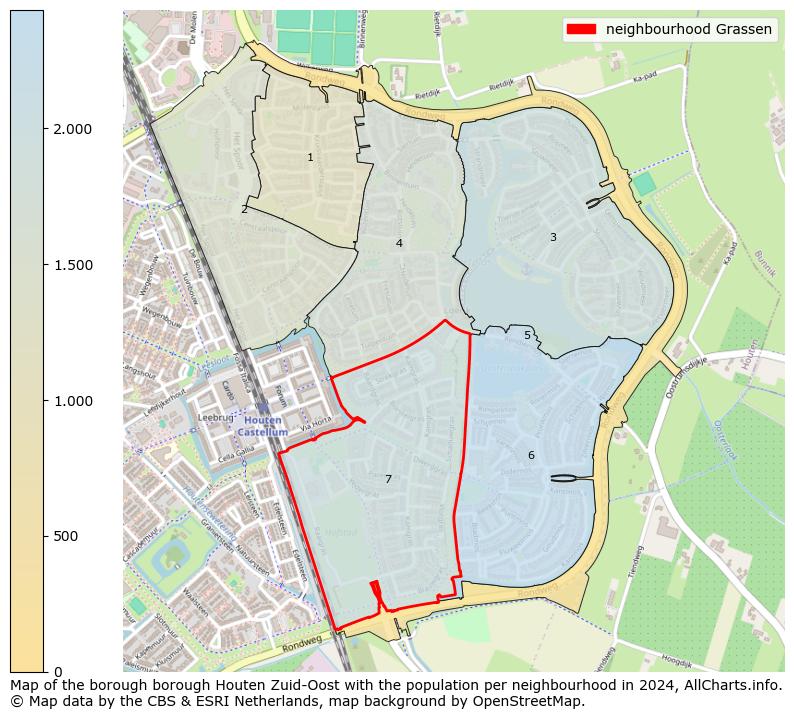 Image of the neighbourhood Grassen at the map. This image is used as introduction to this page. This page shows a lot of information about the population in the neighbourhood Grassen (such as the distribution by age groups of the residents, the composition of households, whether inhabitants are natives or Dutch with an immigration background, data about the houses (numbers, types, price development, use, type of property, ...) and more (car ownership, energy consumption, ...) based on open data from the Dutch Central Bureau of Statistics and various other sources!