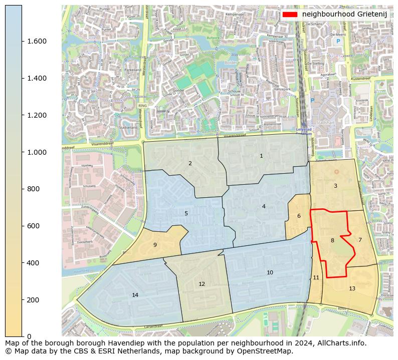 Image of the neighbourhood Grietenij at the map. This image is used as introduction to this page. This page shows a lot of information about the population in the neighbourhood Grietenij (such as the distribution by age groups of the residents, the composition of households, whether inhabitants are natives or Dutch with an immigration background, data about the houses (numbers, types, price development, use, type of property, ...) and more (car ownership, energy consumption, ...) based on open data from the Dutch Central Bureau of Statistics and various other sources!