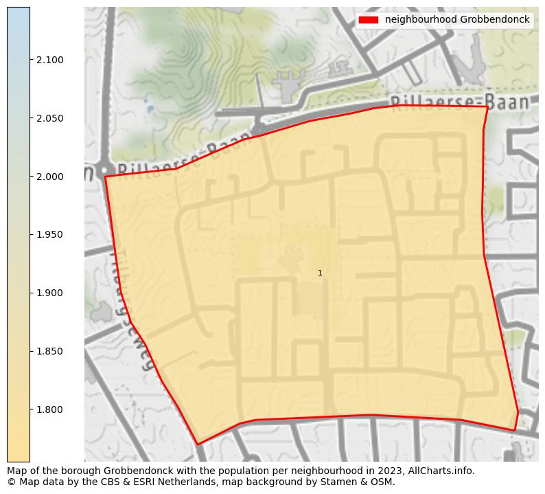 Map of the borough Grobbendonck with the population per neighbourhood in 2023. This page shows a lot of information about residents (such as the distribution by age groups, family composition, gender, native or Dutch with an immigration background, ...), homes (numbers, types, price development, use, type of property, ...) and more (car ownership, energy consumption, ...) based on open data from the Dutch Central Bureau of Statistics and various other sources!