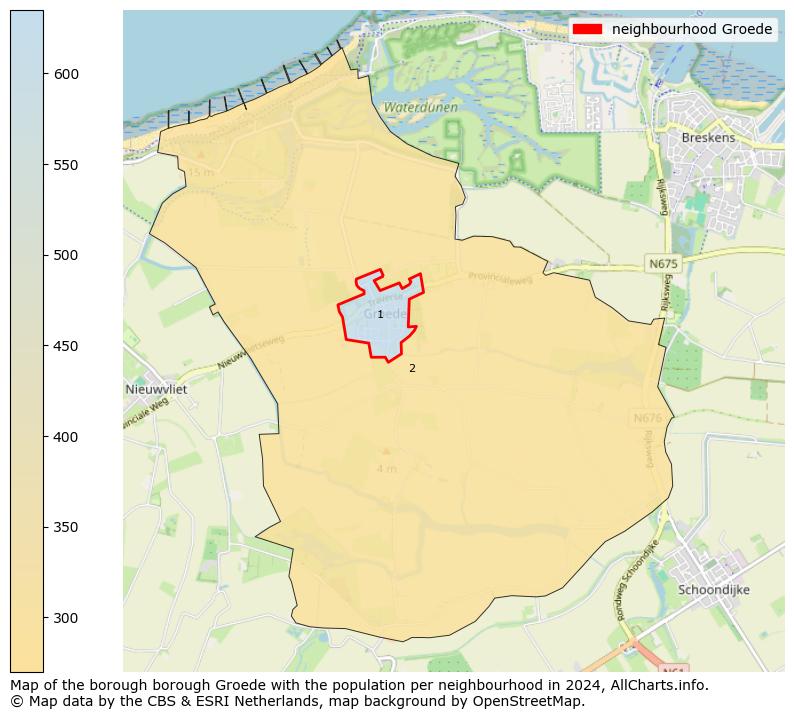 Image of the neighbourhood Groede at the map. This image is used as introduction to this page. This page shows a lot of information about the population in the neighbourhood Groede (such as the distribution by age groups of the residents, the composition of households, whether inhabitants are natives or Dutch with an immigration background, data about the houses (numbers, types, price development, use, type of property, ...) and more (car ownership, energy consumption, ...) based on open data from the Dutch Central Bureau of Statistics and various other sources!