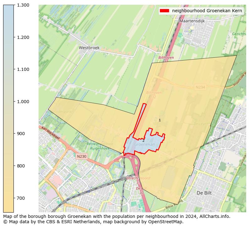 Image of the neighbourhood Groenekan Kern at the map. This image is used as introduction to this page. This page shows a lot of information about the population in the neighbourhood Groenekan Kern (such as the distribution by age groups of the residents, the composition of households, whether inhabitants are natives or Dutch with an immigration background, data about the houses (numbers, types, price development, use, type of property, ...) and more (car ownership, energy consumption, ...) based on open data from the Dutch Central Bureau of Statistics and various other sources!