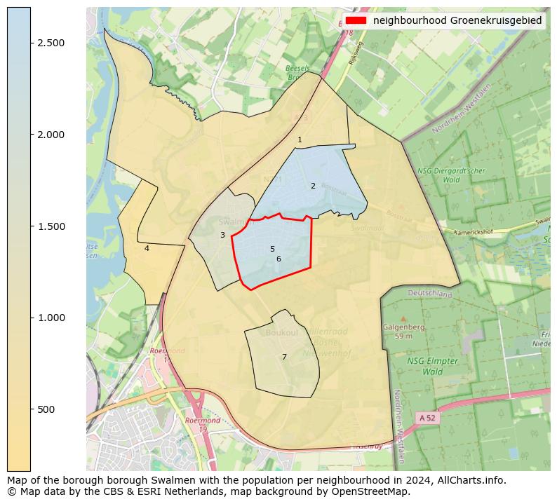 Image of the neighbourhood Groenekruisgebied at the map. This image is used as introduction to this page. This page shows a lot of information about the population in the neighbourhood Groenekruisgebied (such as the distribution by age groups of the residents, the composition of households, whether inhabitants are natives or Dutch with an immigration background, data about the houses (numbers, types, price development, use, type of property, ...) and more (car ownership, energy consumption, ...) based on open data from the Dutch Central Bureau of Statistics and various other sources!