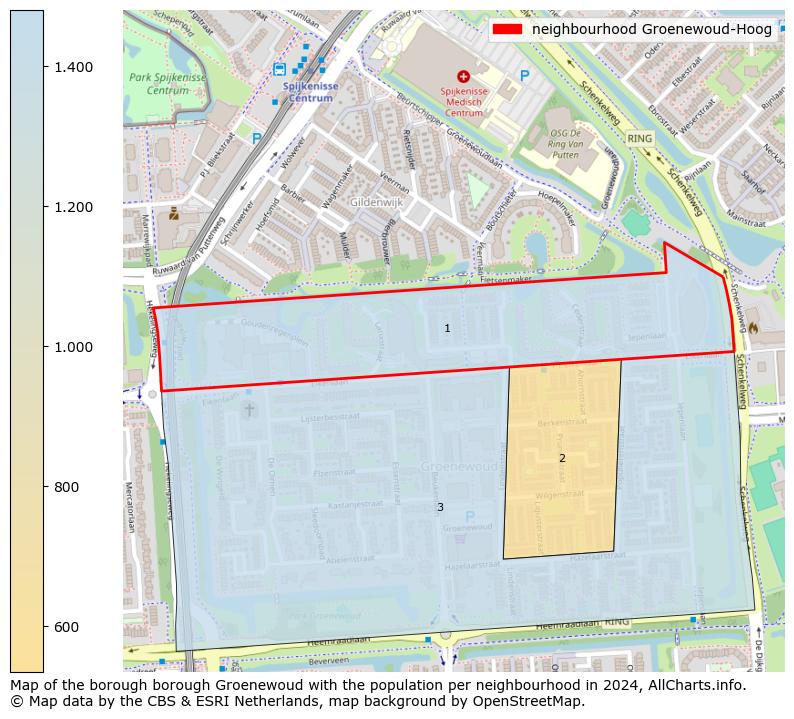 Image of the neighbourhood Groenewoud-Hoog at the map. This image is used as introduction to this page. This page shows a lot of information about the population in the neighbourhood Groenewoud-Hoog (such as the distribution by age groups of the residents, the composition of households, whether inhabitants are natives or Dutch with an immigration background, data about the houses (numbers, types, price development, use, type of property, ...) and more (car ownership, energy consumption, ...) based on open data from the Dutch Central Bureau of Statistics and various other sources!