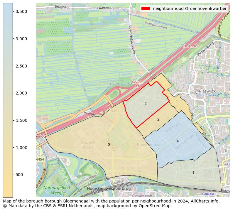 Image of the neighbourhood Groenhovenkwartier at the map. This image is used as introduction to this page. This page shows a lot of information about the population in the neighbourhood Groenhovenkwartier (such as the distribution by age groups of the residents, the composition of households, whether inhabitants are natives or Dutch with an immigration background, data about the houses (numbers, types, price development, use, type of property, ...) and more (car ownership, energy consumption, ...) based on open data from the Dutch Central Bureau of Statistics and various other sources!