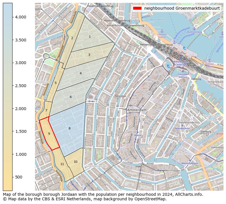 Image of the neighbourhood Groenmarktkadebuurt at the map. This image is used as introduction to this page. This page shows a lot of information about the population in the neighbourhood Groenmarktkadebuurt (such as the distribution by age groups of the residents, the composition of households, whether inhabitants are natives or Dutch with an immigration background, data about the houses (numbers, types, price development, use, type of property, ...) and more (car ownership, energy consumption, ...) based on open data from the Dutch Central Bureau of Statistics and various other sources!