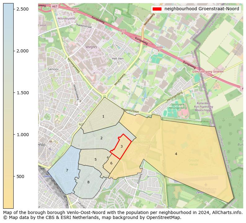 Image of the neighbourhood Groenstraat-Noord at the map. This image is used as introduction to this page. This page shows a lot of information about the population in the neighbourhood Groenstraat-Noord (such as the distribution by age groups of the residents, the composition of households, whether inhabitants are natives or Dutch with an immigration background, data about the houses (numbers, types, price development, use, type of property, ...) and more (car ownership, energy consumption, ...) based on open data from the Dutch Central Bureau of Statistics and various other sources!