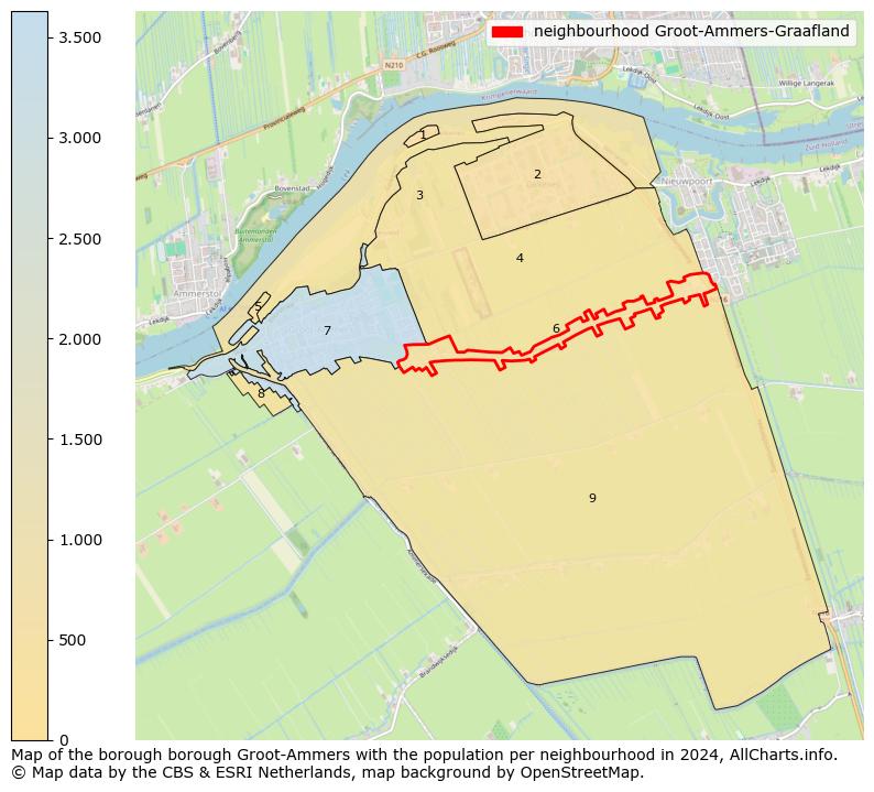 Image of the neighbourhood Groot-Ammers-Graafland at the map. This image is used as introduction to this page. This page shows a lot of information about the population in the neighbourhood Groot-Ammers-Graafland (such as the distribution by age groups of the residents, the composition of households, whether inhabitants are natives or Dutch with an immigration background, data about the houses (numbers, types, price development, use, type of property, ...) and more (car ownership, energy consumption, ...) based on open data from the Dutch Central Bureau of Statistics and various other sources!