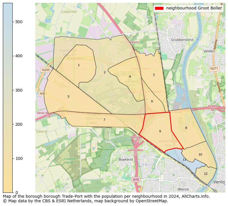 Image of the neighbourhood Groot Boller at the map. This image is used as introduction to this page. This page shows a lot of information about the population in the neighbourhood Groot Boller (such as the distribution by age groups of the residents, the composition of households, whether inhabitants are natives or Dutch with an immigration background, data about the houses (numbers, types, price development, use, type of property, ...) and more (car ownership, energy consumption, ...) based on open data from the Dutch Central Bureau of Statistics and various other sources!