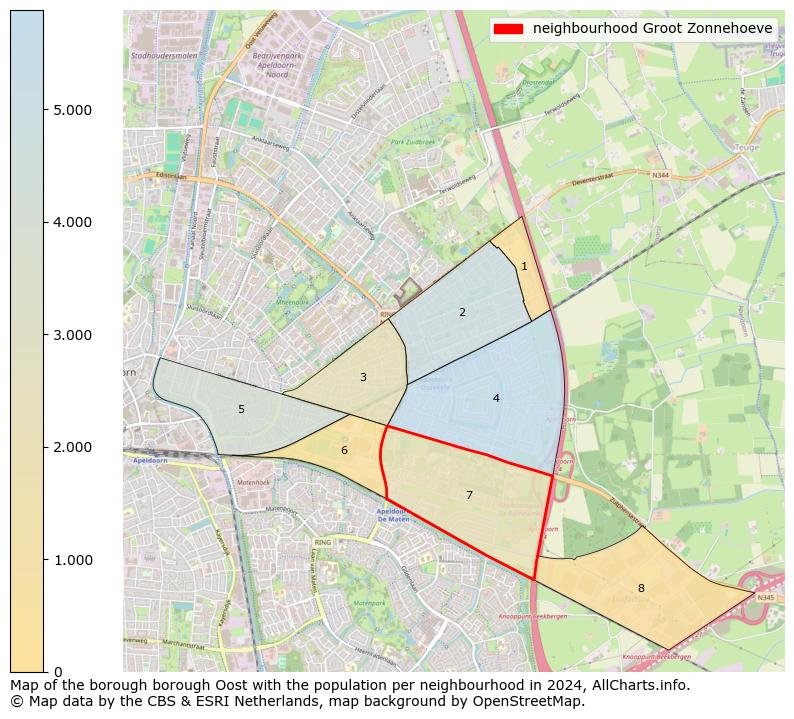 Image of the neighbourhood Groot Zonnehoeve at the map. This image is used as introduction to this page. This page shows a lot of information about the population in the neighbourhood Groot Zonnehoeve (such as the distribution by age groups of the residents, the composition of households, whether inhabitants are natives or Dutch with an immigration background, data about the houses (numbers, types, price development, use, type of property, ...) and more (car ownership, energy consumption, ...) based on open data from the Dutch Central Bureau of Statistics and various other sources!