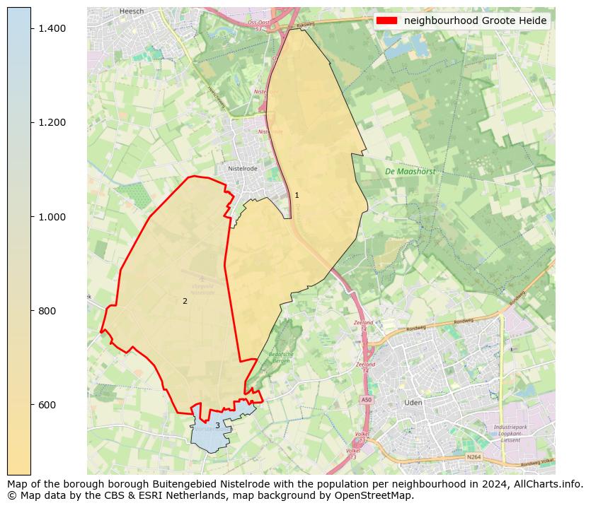 Image of the neighbourhood Groote Heide at the map. This image is used as introduction to this page. This page shows a lot of information about the population in the neighbourhood Groote Heide (such as the distribution by age groups of the residents, the composition of households, whether inhabitants are natives or Dutch with an immigration background, data about the houses (numbers, types, price development, use, type of property, ...) and more (car ownership, energy consumption, ...) based on open data from the Dutch Central Bureau of Statistics and various other sources!