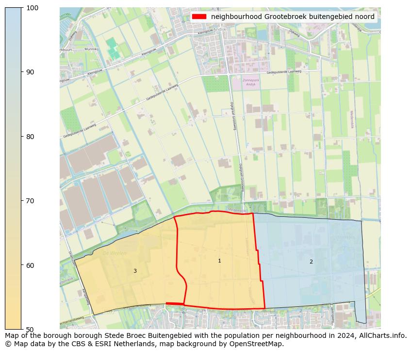 Image of the neighbourhood Grootebroek buitengebied noord at the map. This image is used as introduction to this page. This page shows a lot of information about the population in the neighbourhood Grootebroek buitengebied noord (such as the distribution by age groups of the residents, the composition of households, whether inhabitants are natives or Dutch with an immigration background, data about the houses (numbers, types, price development, use, type of property, ...) and more (car ownership, energy consumption, ...) based on open data from the Dutch Central Bureau of Statistics and various other sources!