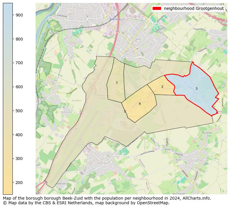 Image of the neighbourhood Grootgenhout at the map. This image is used as introduction to this page. This page shows a lot of information about the population in the neighbourhood Grootgenhout (such as the distribution by age groups of the residents, the composition of households, whether inhabitants are natives or Dutch with an immigration background, data about the houses (numbers, types, price development, use, type of property, ...) and more (car ownership, energy consumption, ...) based on open data from the Dutch Central Bureau of Statistics and various other sources!