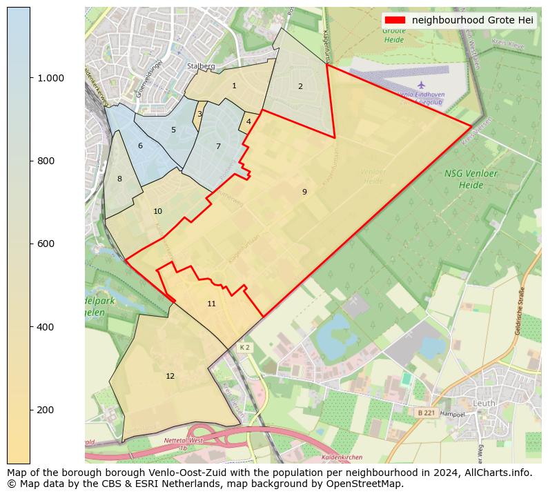 Image of the neighbourhood Grote Hei at the map. This image is used as introduction to this page. This page shows a lot of information about the population in the neighbourhood Grote Hei (such as the distribution by age groups of the residents, the composition of households, whether inhabitants are natives or Dutch with an immigration background, data about the houses (numbers, types, price development, use, type of property, ...) and more (car ownership, energy consumption, ...) based on open data from the Dutch Central Bureau of Statistics and various other sources!