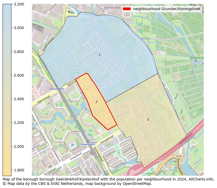 Image of the neighbourhood Grunder/Koningshoef at the map. This image is used as introduction to this page. This page shows a lot of information about the population in the neighbourhood Grunder/Koningshoef (such as the distribution by age groups of the residents, the composition of households, whether inhabitants are natives or Dutch with an immigration background, data about the houses (numbers, types, price development, use, type of property, ...) and more (car ownership, energy consumption, ...) based on open data from the Dutch Central Bureau of Statistics and various other sources!