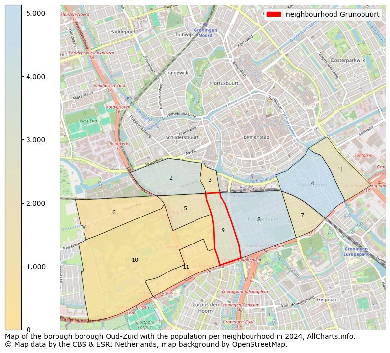 Image of the neighbourhood Grunobuurt at the map. This image is used as introduction to this page. This page shows a lot of information about the population in the neighbourhood Grunobuurt (such as the distribution by age groups of the residents, the composition of households, whether inhabitants are natives or Dutch with an immigration background, data about the houses (numbers, types, price development, use, type of property, ...) and more (car ownership, energy consumption, ...) based on open data from the Dutch Central Bureau of Statistics and various other sources!